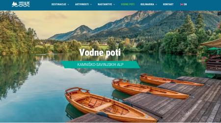 Mreža vodnih poti v Kamniško – Savinjskih Alpah (KSA) je med 20 finalisti za naj EU projekt v Sloveniji